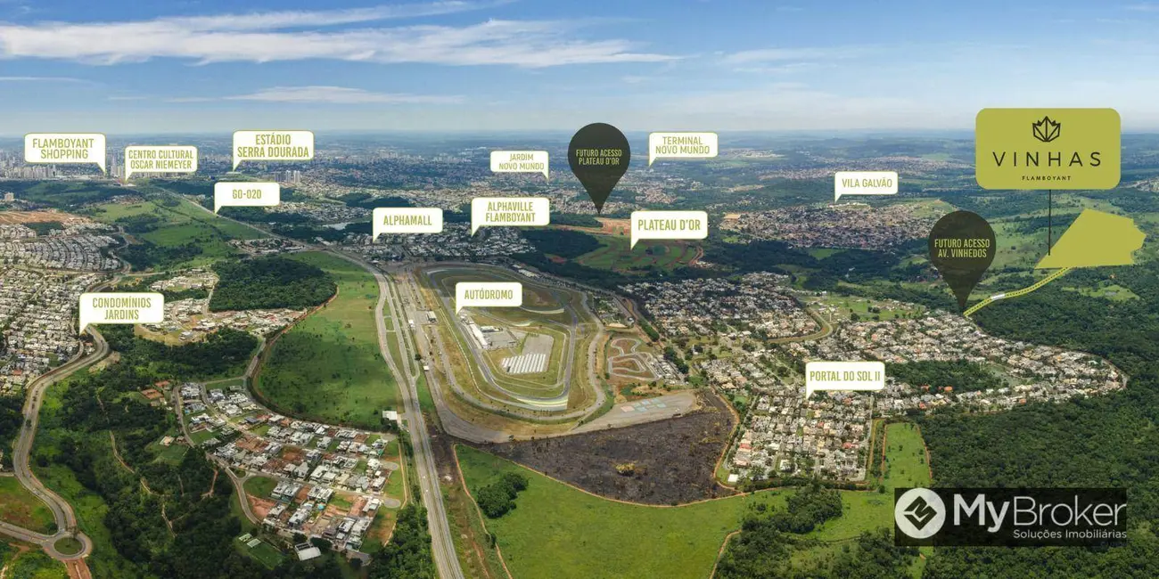 Foto 2 de Terreno / Lote à venda, 250m2 em Residencial Marília, Senador Canedo - GO
