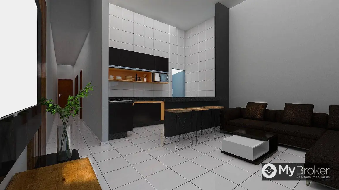 Casa com 3 quartos à venda, 125m2 em Senador Canedo - GO - imagem 4 Foto 4 de Casa com 3 quartos à venda, 125m2 em Senador Canedo - GO