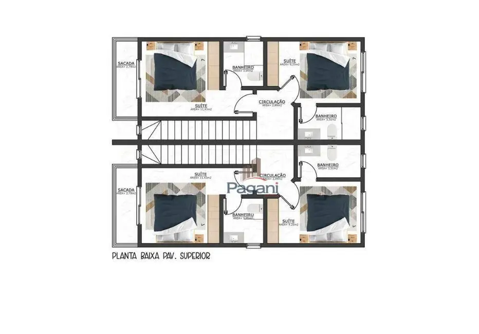 Foto 5 de Sobrado com 2 quartos à venda, 100m2 em Ponte do Imaruim, Palhoca - SC