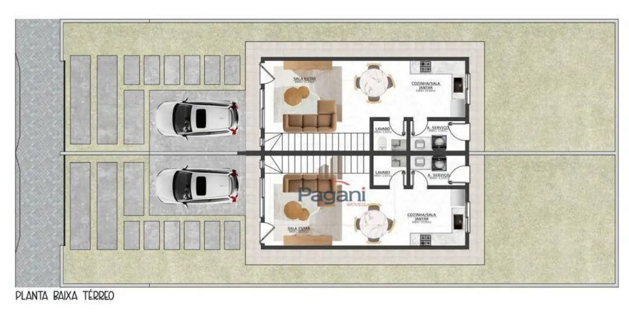Sobrado com 2 quartos à venda, 100m2 em Ponte do Imaruim, Palhoca - SC - imagem 4 Foto 4 de Sobrado com 2 quartos à venda, 100m2 em Ponte do Imaruim, Palhoca - SC