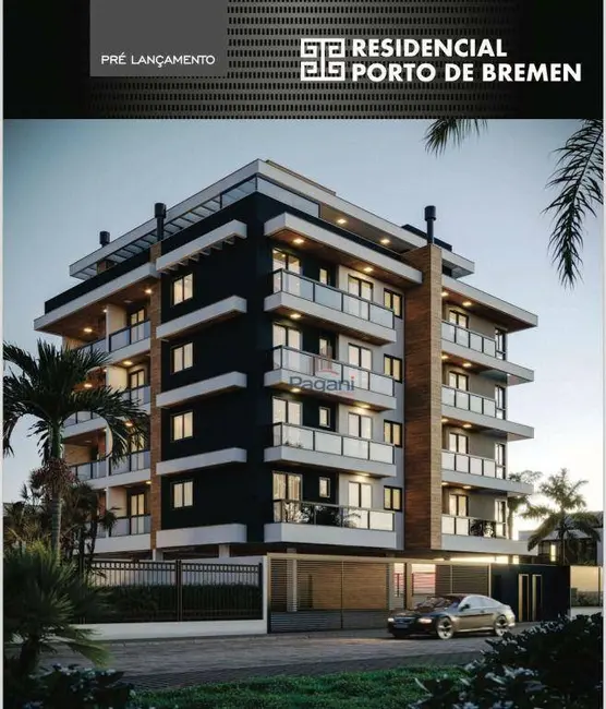 Foto 1 de Apartamento com 3 quartos à venda, 79m2 em Praia de Fora, Palhoca - SC