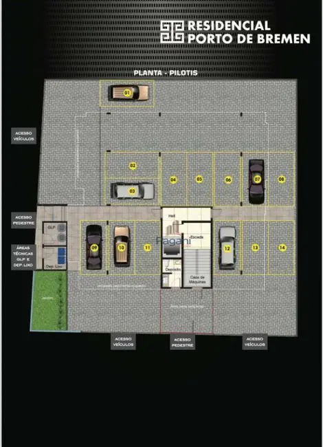 Foto 5 de Apartamento com 3 quartos à venda, 79m2 em Praia de Fora, Palhoca - SC