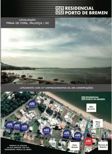 Foto 6 de Apartamento com 3 quartos à venda, 79m2 em Praia de Fora, Palhoca - SC