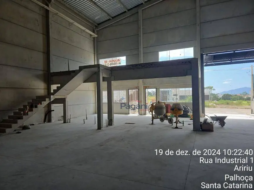 Foto 2 de Armazém / Galpão para alugar, 547m2 em Aririú, Palhoca - SC