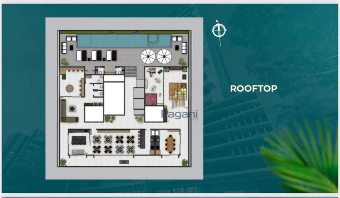Foto 7 de Kitnet com 1 quarto à venda, 36m2 em Palhoca - SC
