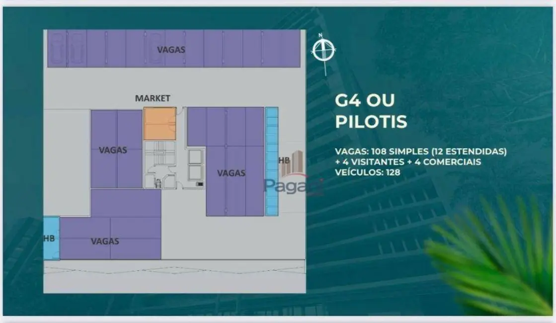 Foto 9 de Kitnet com 1 quarto à venda, 36m2 em Palhoca - SC