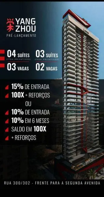 Foto 1 de Apartamento com 3 quartos à venda, 212m2 em Meia Praia, Itapema - SC