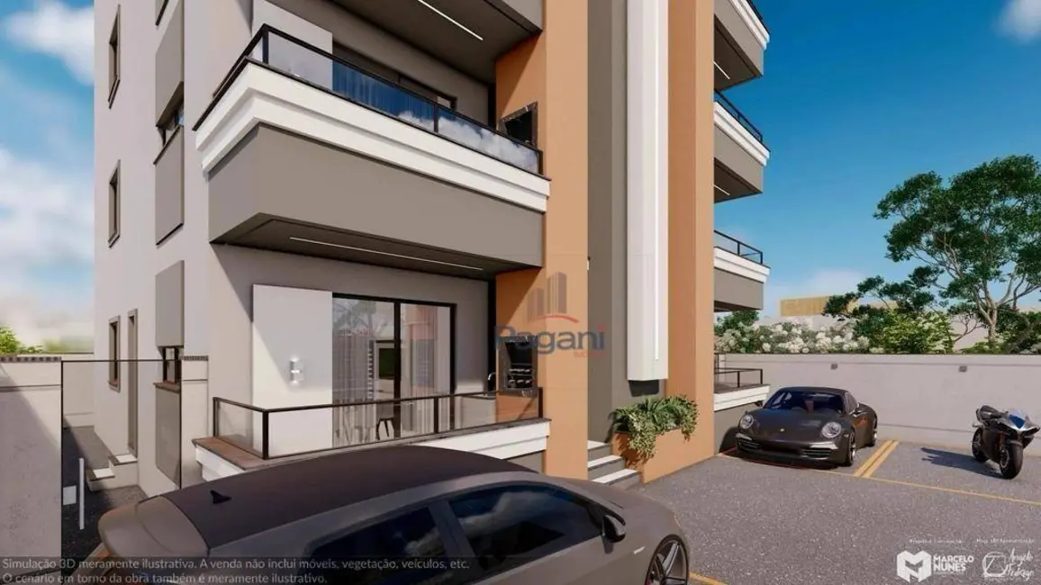 Apartamento com 2 quartos à venda, 61m2 em Tijucas - SC - imagem 4 Foto 4 de Apartamento com 2 quartos à venda, 61m2 em Tijucas - SC