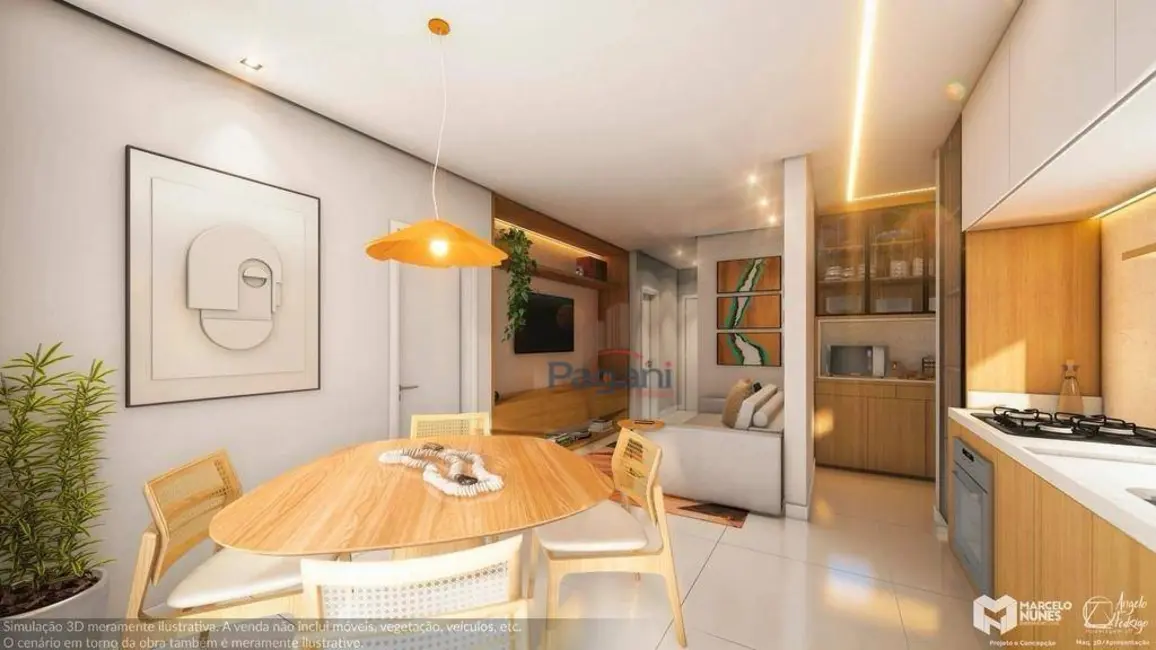 Apartamento com 2 quartos à venda, 61m2 em Tijucas - SC - imagem 8 Foto 8 de Apartamento com 2 quartos à venda, 61m2 em Tijucas - SC