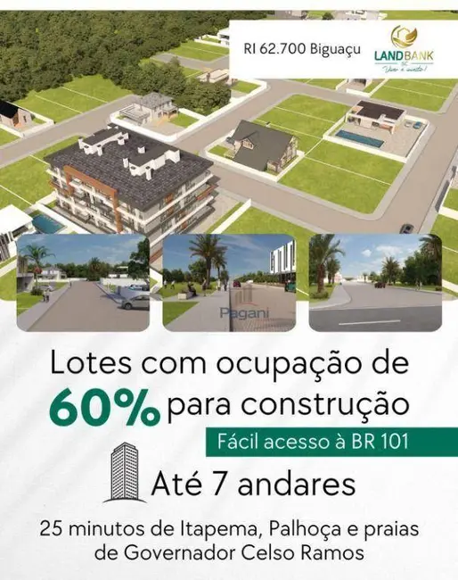 Terreno / Lote à venda, 360m2 em Biguacu - SC - imagem 1 Foto 1 de Terreno / Lote à venda, 360m2 em Biguacu - SC