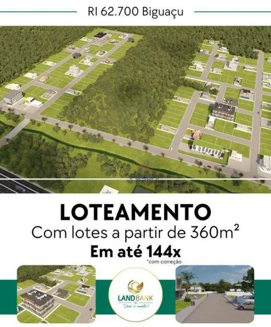 Terreno / Lote à venda, 360m2 em Biguacu - SC - imagem 3 Foto 3 de Terreno / Lote à venda, 360m2 em Biguacu - SC