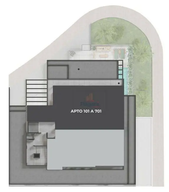 Foto 6 de Apartamento com 2 quartos à venda, 83m2 em Palhoca - SC