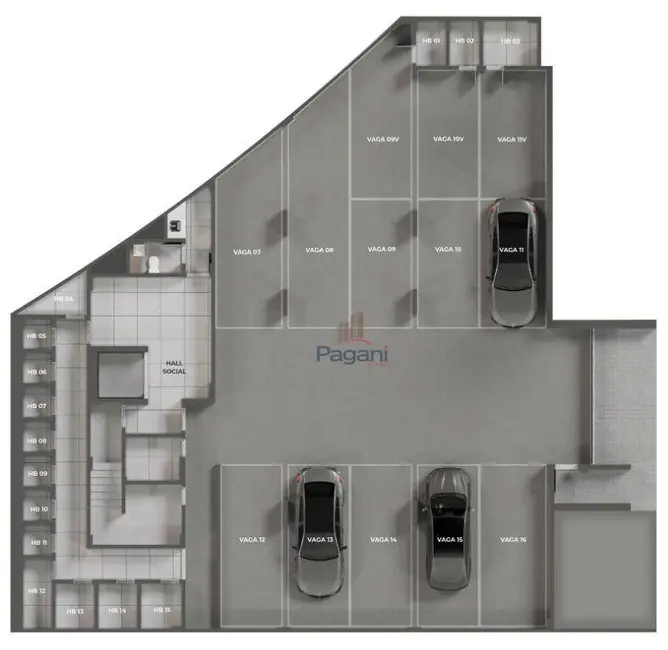 Foto 5 de Apartamento com 2 quartos à venda, 83m2 em Palhoca - SC