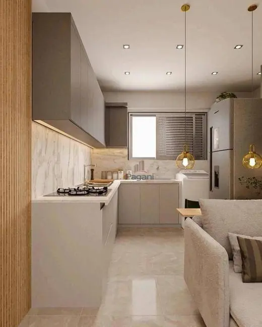 Apartamento com 1 quarto à venda, 61m2 em Tijucas - SC - imagem 3 Foto 3 de Apartamento com 1 quarto à venda, 61m2 em Tijucas - SC
