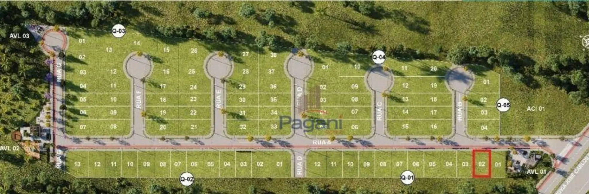 Foto 2 de Terreno / Lote à venda, 360m2 em Canasvieiras, Florianopolis - SC
