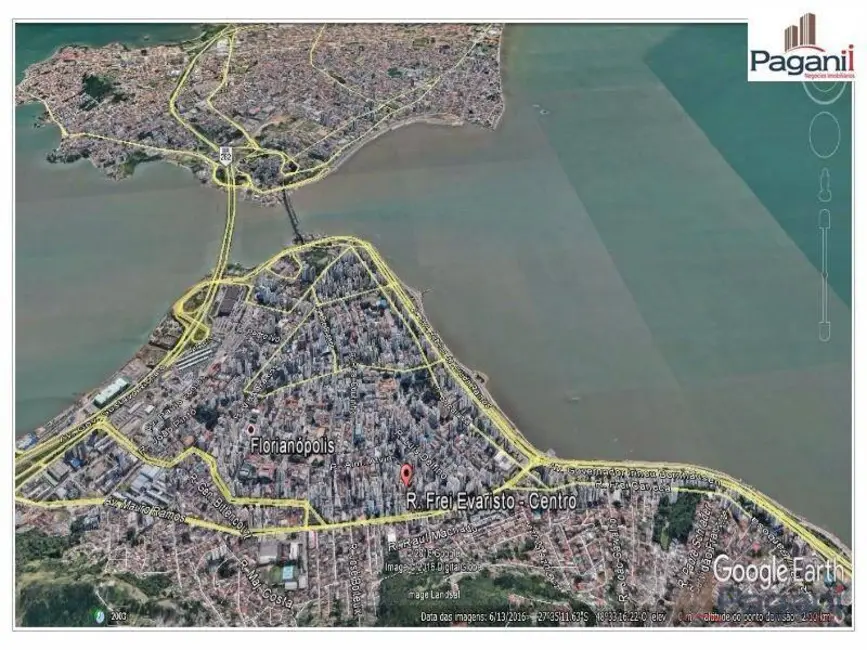 Terreno / Lote à venda, 414m2 em Centro, Florianopolis - SC - imagem 4 Foto 4 de Terreno / Lote à venda, 414m2 em Centro, Florianopolis - SC