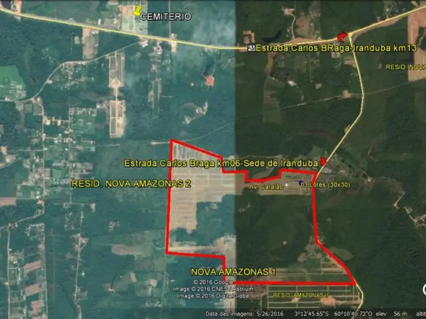 Foto 11 de Terreno / Lote à venda em Iranduba - AM
