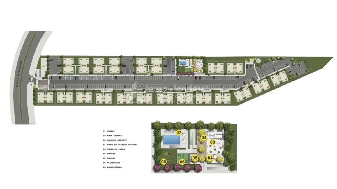 Foto 9 de Apartamento com 2 quartos à venda, 45m2 em Campo Grande, Rio De Janeiro - RJ