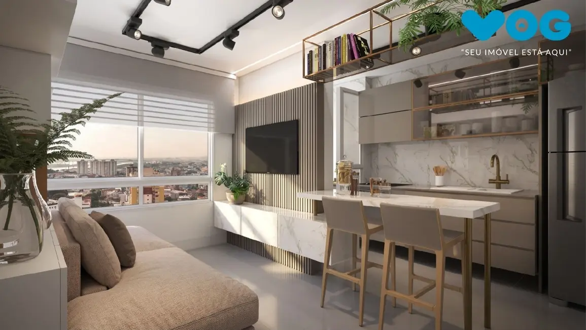 Foto 1 de Apartamento com 1 quarto à venda, 43m2 em Floresta, Porto Alegre - RS