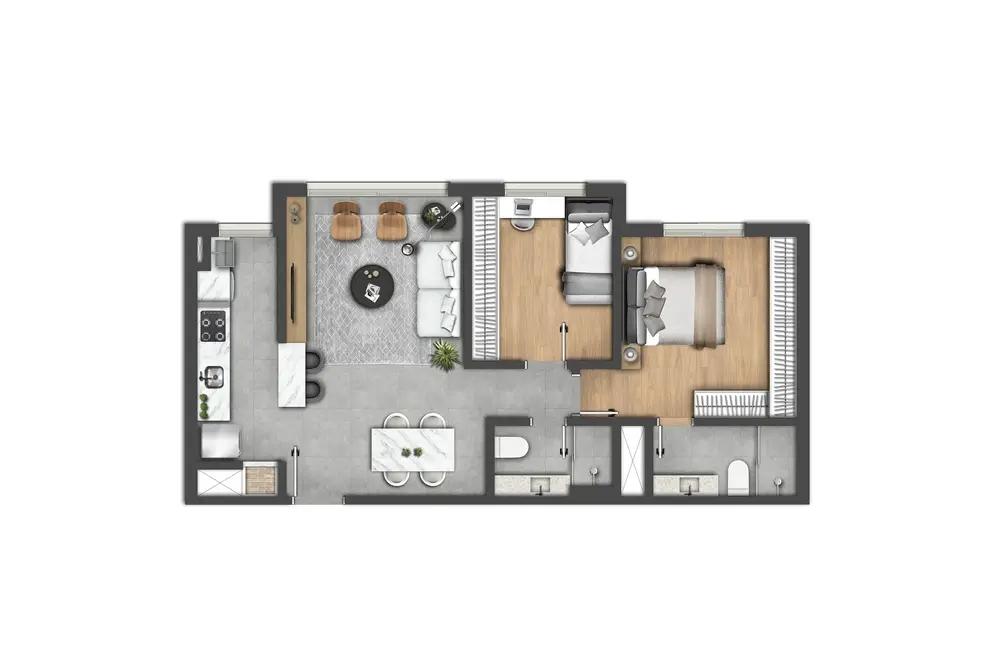 Apartamento com 3 quartos à venda, 76m2 em Vila Ipiranga, Porto Alegre - RS - imagem 9 Foto 9 de Apartamento com 3 quartos à venda, 76m2 em Vila Ipiranga, Porto Alegre - RS