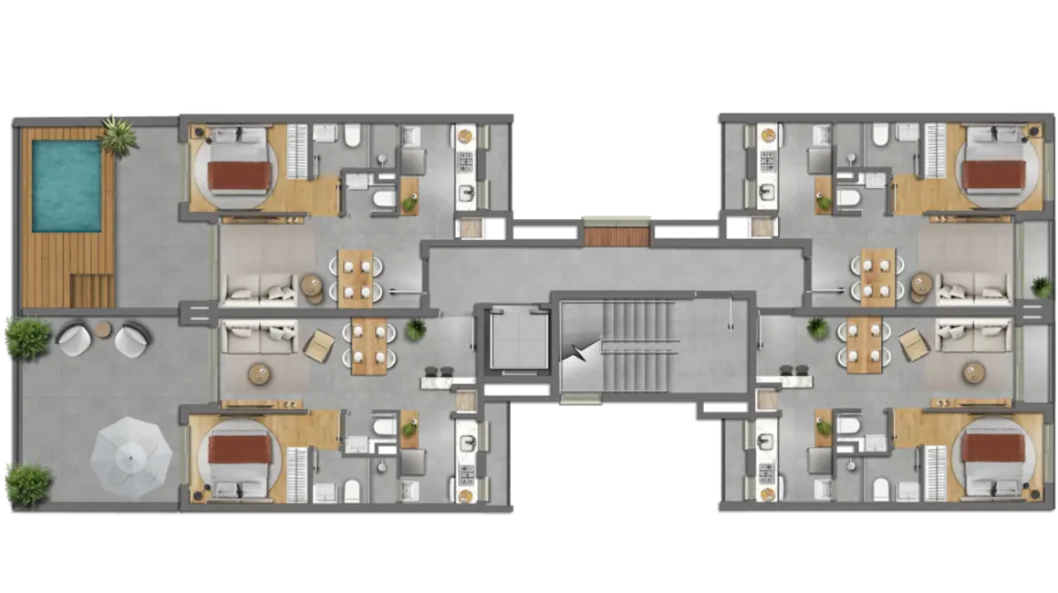 Foto 9 de Apartamento com 1 quarto à venda, 49m2 em Auxiliadora, Porto Alegre - RS