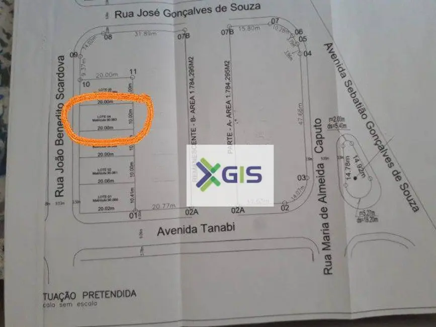 Foto 1 de Terreno / Lote à venda, 200m2 em Eldorado, Sao Jose Do Rio Preto - SP