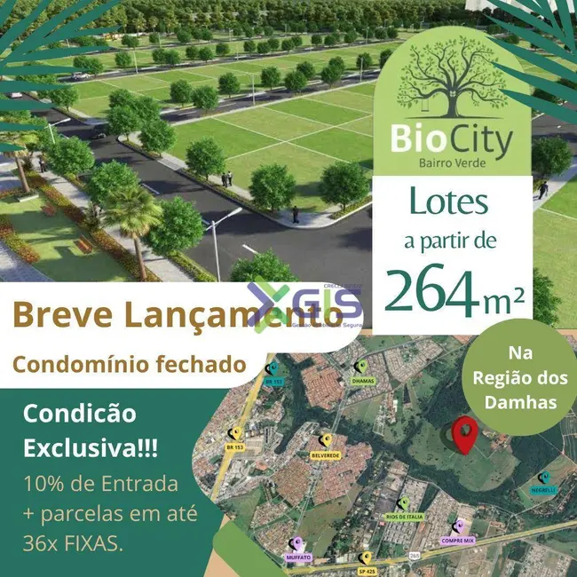 Foto 1 de Terreno / Lote à venda, 246m2 em Jardim Marajó, Sao Jose Do Rio Preto - SP
