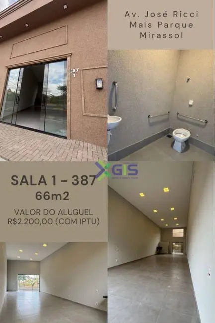 Foto 5 de Loja para alugar, 54m2 em Mirassol - SP