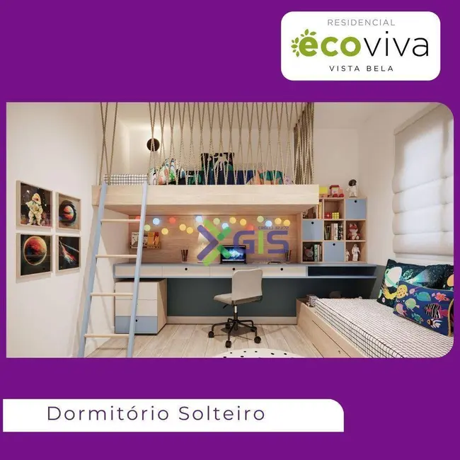 Apartamento com 2 quartos à venda, 44m2 em Residencial das Américas, Sao Jose Do Rio Preto - SP - imagem 3 Foto 3 de Apartamento com 2 quartos à venda, 44m2 em Residencial das Américas, Sao Jose Do Rio Preto - SP