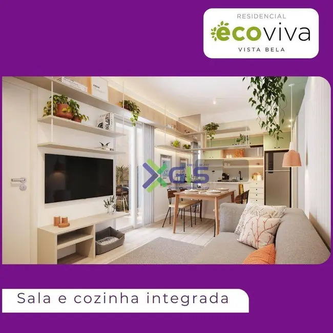 Foto 1 de Apartamento com 2 quartos à venda, 44m2 em Residencial das Américas, Sao Jose Do Rio Preto - SP