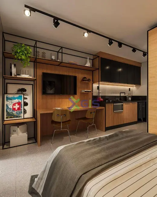 Foto 2 de Kitnet com 1 quarto à venda, 22m2 em Alto da Rua XV, Curitiba - PR