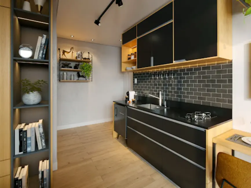 Kitnet com 1 quarto à venda, 22m2 em Alto da Rua XV, Curitiba - PR - imagem 3 Foto 3 de Kitnet com 1 quarto à venda, 22m2 em Alto da Rua XV, Curitiba - PR