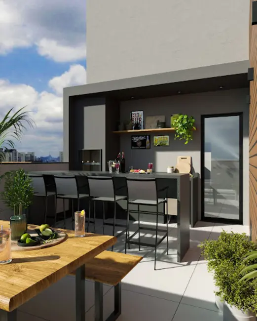 Kitnet com 1 quarto à venda, 22m2 em Alto da Rua XV, Curitiba - PR - imagem 4 Foto 4 de Kitnet com 1 quarto à venda, 22m2 em Alto da Rua XV, Curitiba - PR