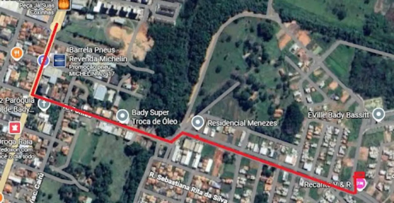 Foto 2 de Terreno / Lote à venda, 324m2 em Bady Bassitt - SP