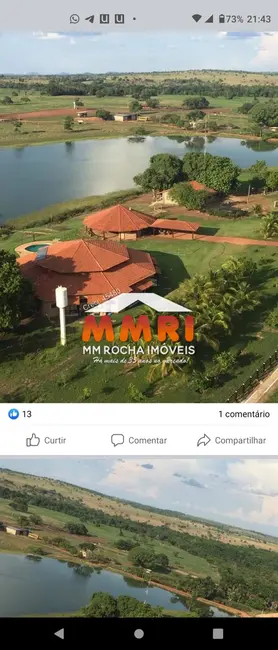 Foto 3 de Fazenda / Haras à venda, 33800m2 em Cocalinho - MT
