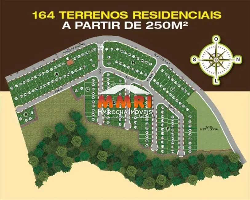 Foto 1 de Terreno / Lote à venda, 250m2 em Aracoiaba Da Serra - SP