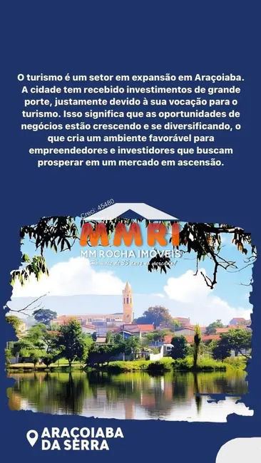 Foto 3 de Terreno / Lote à venda, 250m2 em Aracoiaba Da Serra - SP