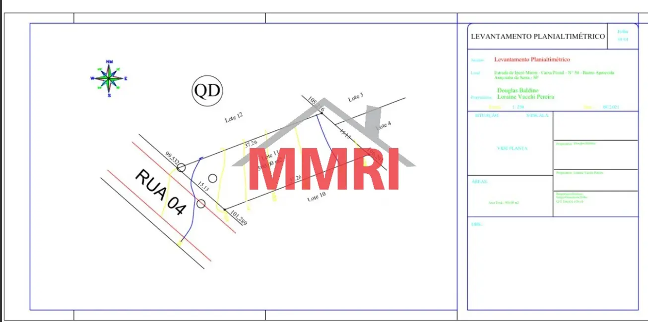 Foto 2 de Terreno / Lote à venda, 500m2 em Aracoiaba Da Serra - SP