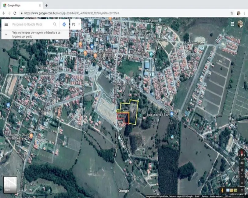 Foto 1 de Terreno / Lote à venda, 10159m2 em Centro, Sarapui - SP