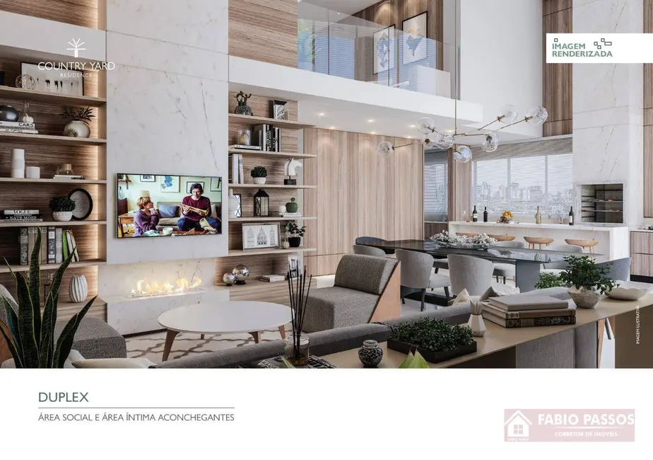 Foto 6 de Apartamento com 3 quartos à venda, 426m2 em Country, Cascavel - PR