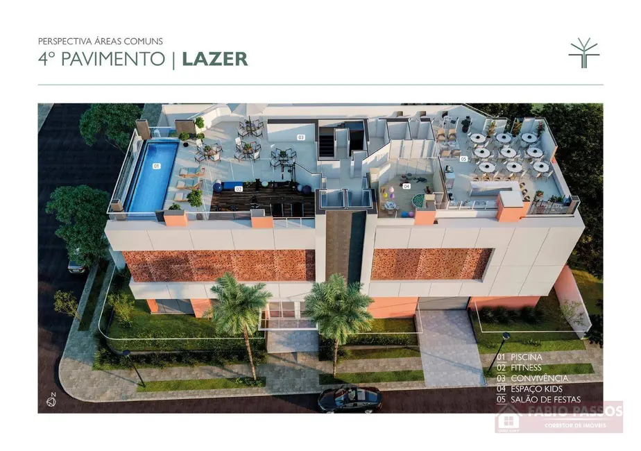 Foto 5 de Apartamento com 3 quartos à venda, 426m2 em Country, Cascavel - PR