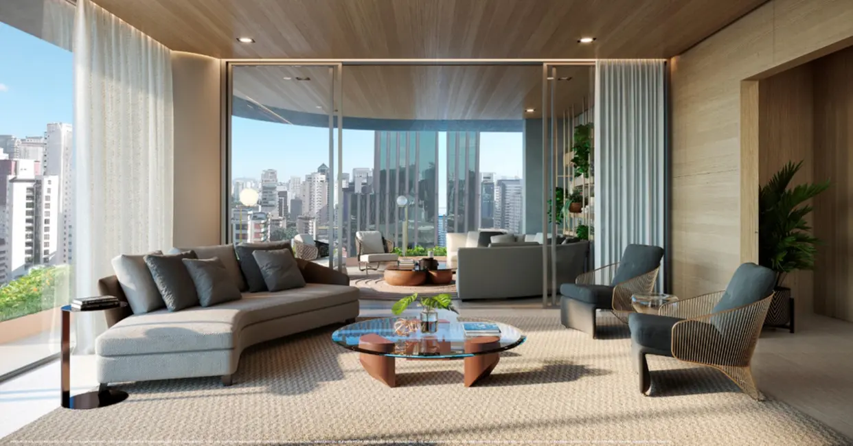 Apartamento com 4 quartos à venda, 424m2 em Itaim Bibi, São Paulo - SP - imagem 5 Foto 5 de Apartamento com 4 quartos à venda, 424m2 em Itaim Bibi, São Paulo - SP