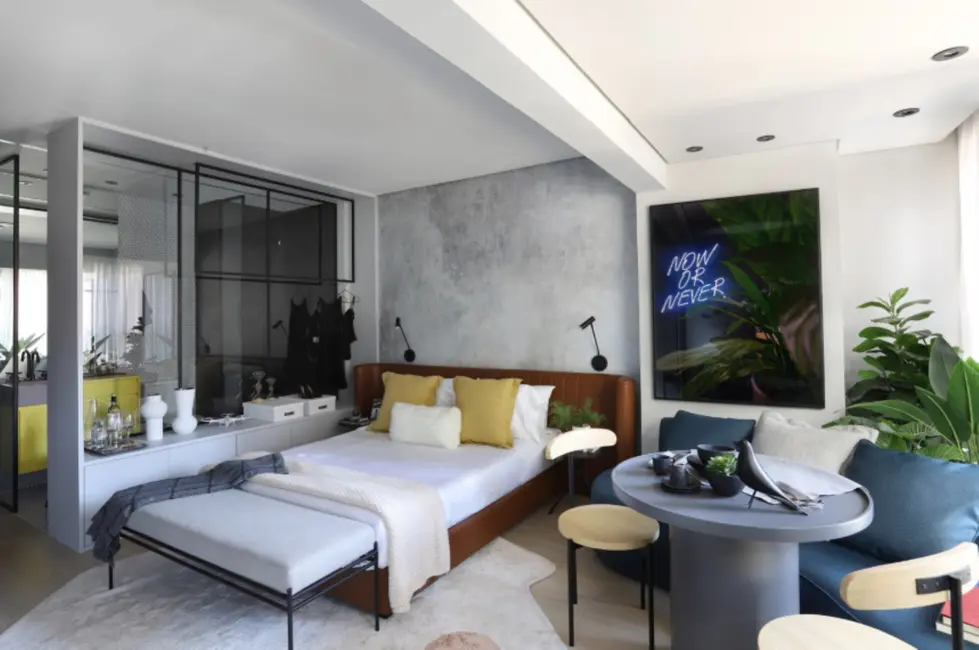 Foto 9 de Loft / Flat com 1 quarto à venda, 62m2 em Moema, São Paulo - SP