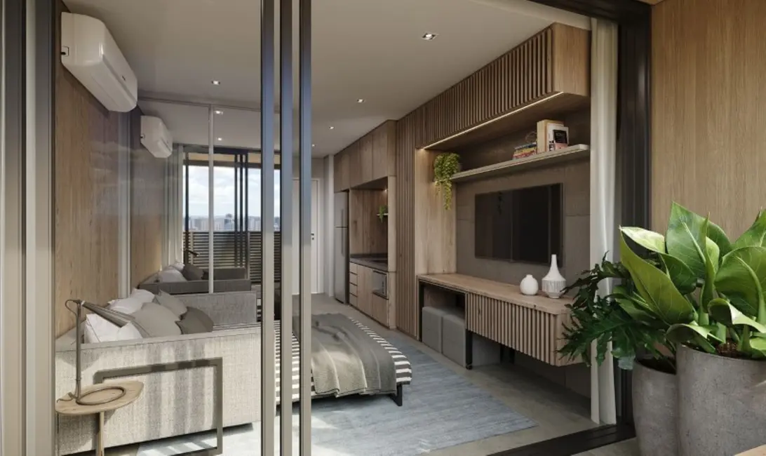 Loft / Flat com 1 quarto à venda, 25m2 em Jardim Anália Franco, São Paulo - SP - imagem 5 Foto 5 de Loft / Flat com 1 quarto à venda, 25m2 em Jardim Anália Franco, São Paulo - SP