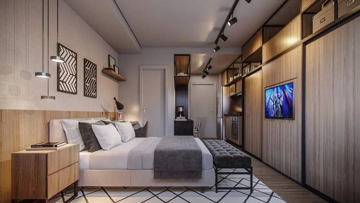 Apartamento com 1 quarto à venda, 24m2 em Vila Zilda (Tatuapé), São Paulo - SP - imagem 4 Foto 4 de Apartamento com 1 quarto à venda, 24m2 em Vila Zilda (Tatuapé), São Paulo - SP