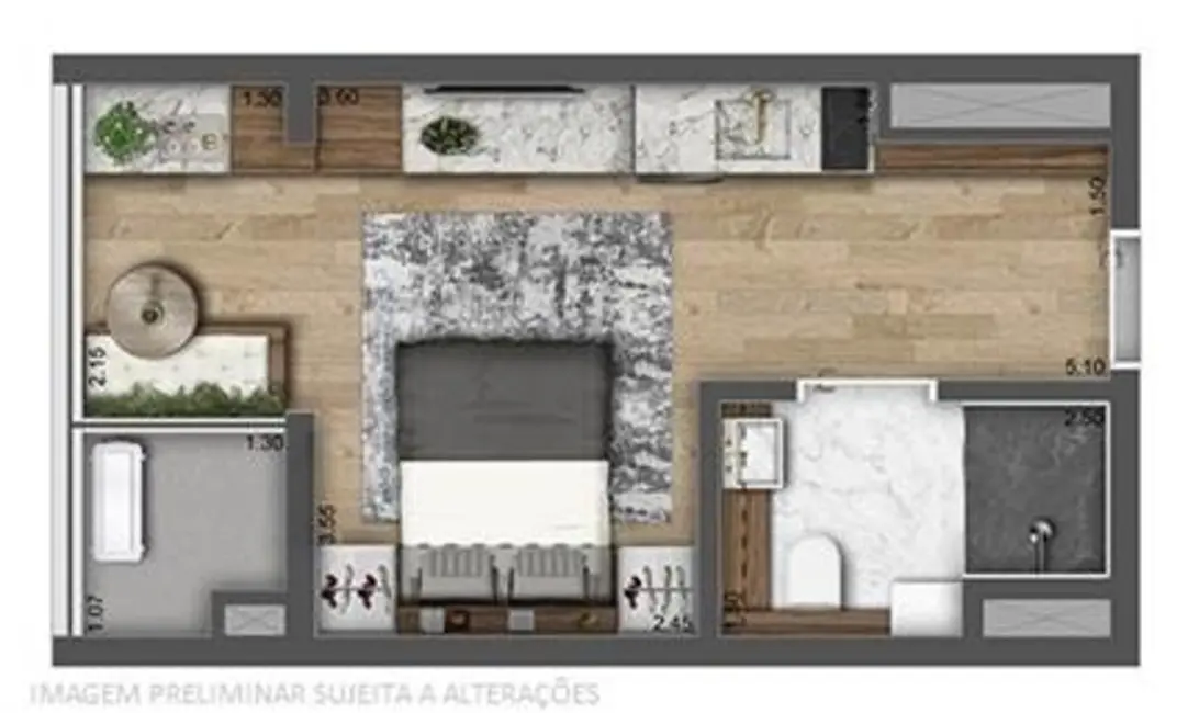 Foto 4 de Apartamento com 1 quarto à venda, 26m2 em Vila Prudente, São Paulo - SP