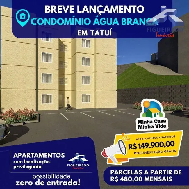 Foto 1 de Apartamento com 2 quartos à venda, 45m2 em Jardim Rosa Garcia, Tatui - SP