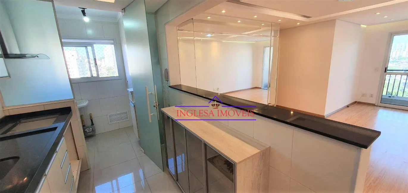 Foto 1 de Apartamento com 3 quartos para alugar, 70m2 em Vila Valparaíso, Santo Andre - SP