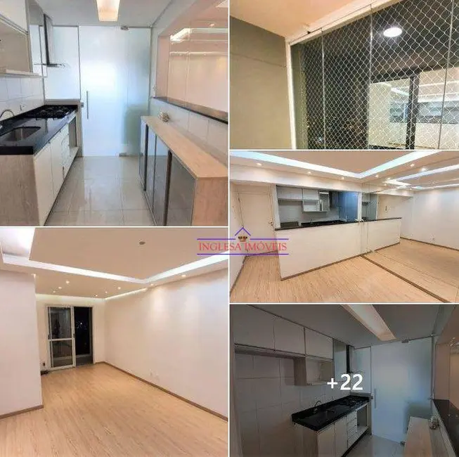 Foto 2 de Apartamento com 3 quartos para alugar, 70m2 em Vila Valparaíso, Santo Andre - SP