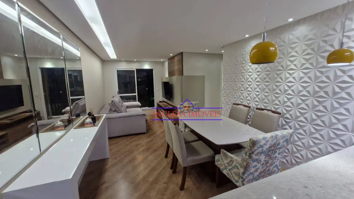 Foto 1 de Apartamento com 3 quartos para alugar, 70m2 em Vila Valparaíso, Santo Andre - SP